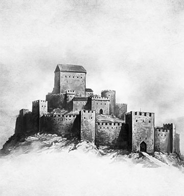 Мастер-класс «Старый замок»