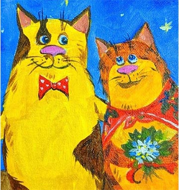 Мастер-класс «Мартовский кот»